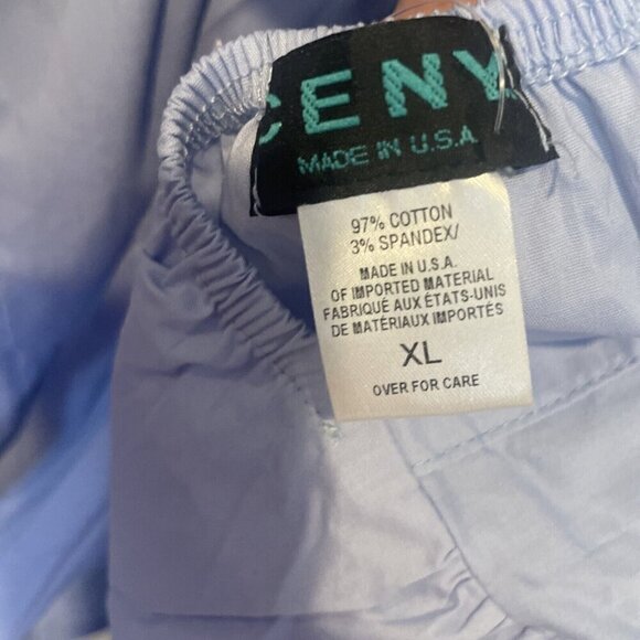 Nordstrom CENY Ruffle Dress XL Vneck Sleeveless Cotton Made In USA NWT - Picture 6 of 9